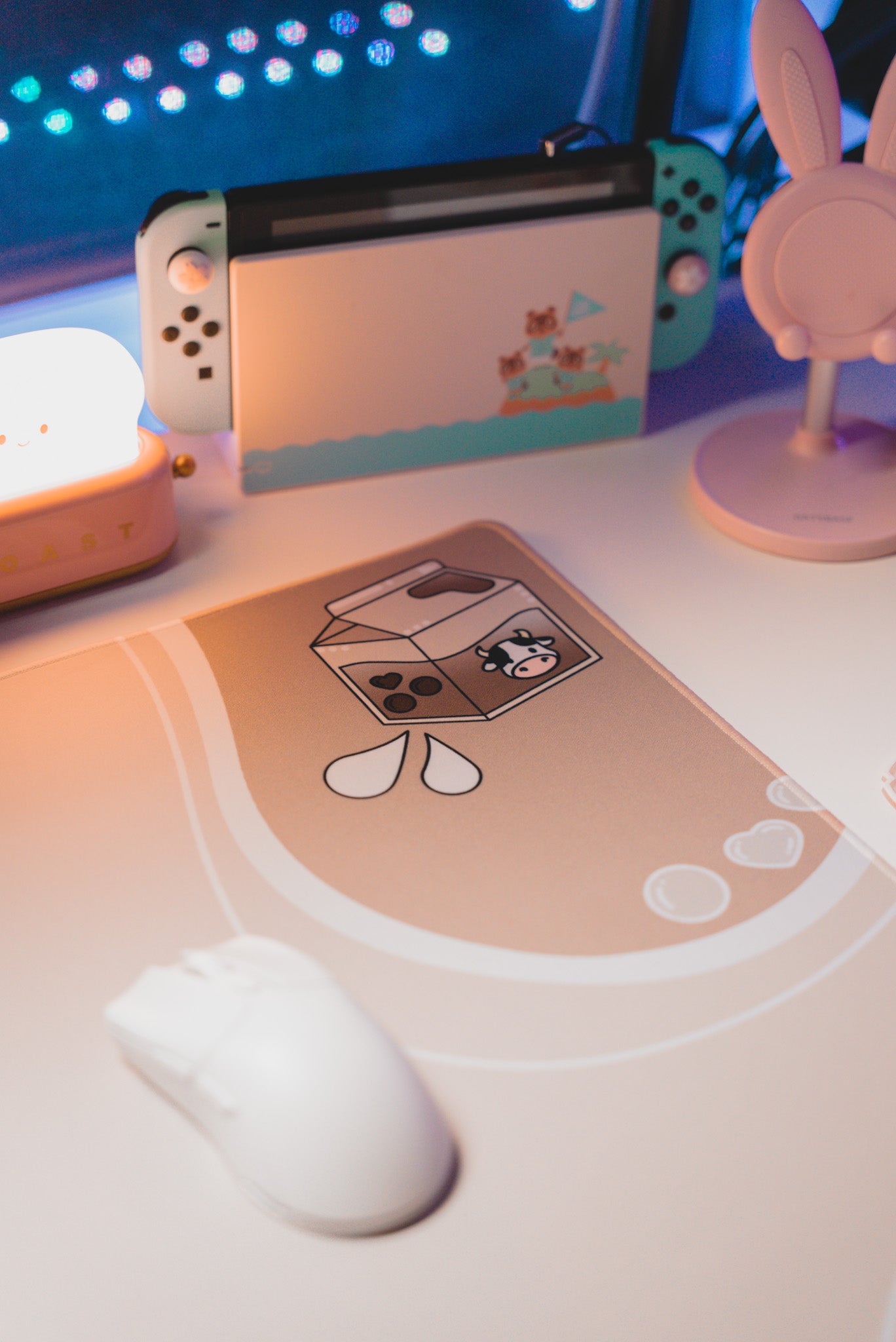 Boba Mousepad Hearts