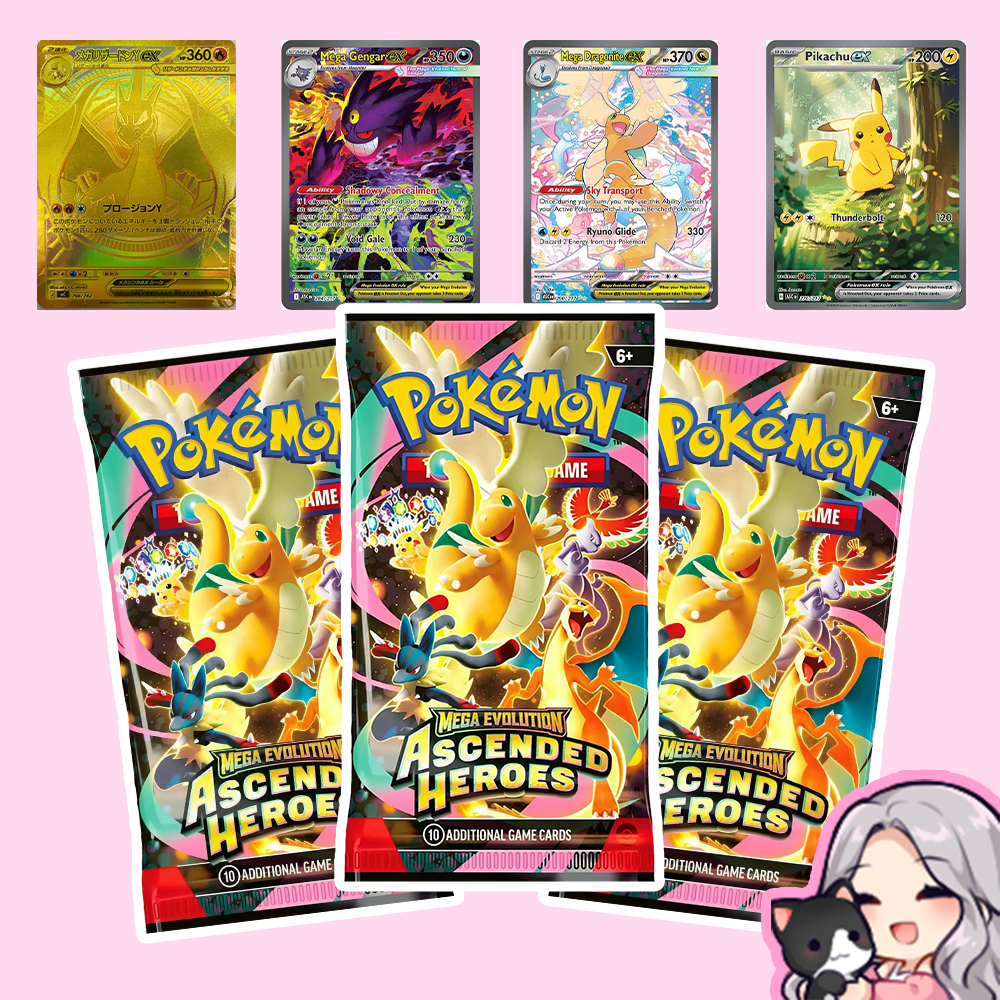 ascended heros booster box Ascended Heroes Booster Pack – MadeByAloe